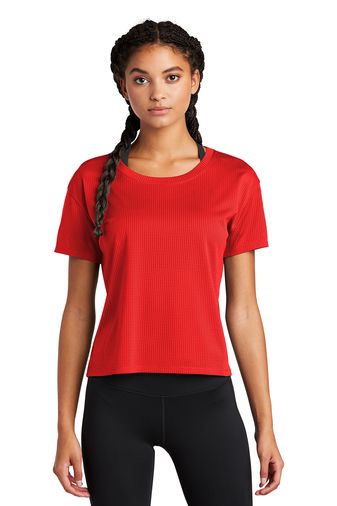 Sport-Tek ® Ladies PosiCharge ® Draft Crop Tee